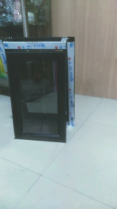 JENDELA ALUMINIUM JUNGKIT MOTIF POLOS T160XL50 GRATIS PACKING KAYU