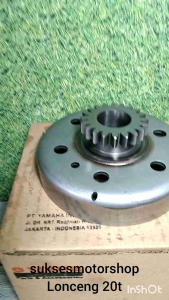 Mangkok Otomatis Ganda Lonceng 20t Jupiter Z1 Injeksi Force Vega RR Injeksi