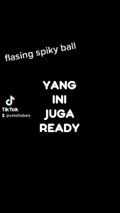 Mainan Bola Berduri Lembut LED