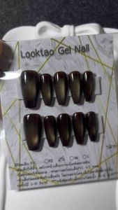 เล็บเจลปลอมแท้ 💯💎สีลูกแก้วฉ่ำๆแถมฟรีอุปกรณ์ติด 💅🏽