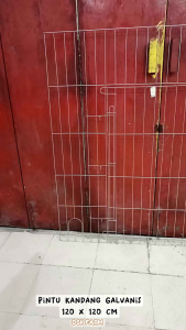 Pintu Kandang Galvanis 120x120 cm (Free Ekstra Packing Full Kardus)