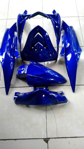 Full Body Halus Cover Body Full Halus Yamaha Mio Soul Karbu Biru Candy