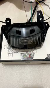 Lampu Stoplamp Aerox 155 Connected New Stoplamp Aerox New 7 in 1 RGB Shark power