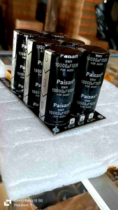PSU 6 Elco 100v 10000uf PAISAN SMK original isi full class AB kit psu class AB isi 6 elko 10000uf 100v paisan smk