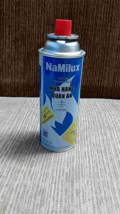 Lon mini butane namilux dùng cho bếp gas mini và đèn khò gas