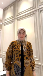 Gamis Batik Desain Modern: Model Sabyan & Buka Pintu (Busui)