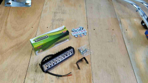 Lampu Led Tembak Sorot Mobil Motor 2 Warna 18 Wat Led Cwl 2 Warna 18 LED UNIVERSAL MOTOR MOBIL