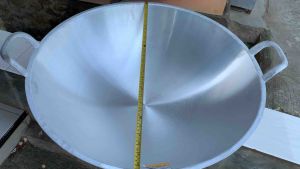 wajan kuali penggorengan ukuran jumbo besar no 36 bisa muat 25-30 kg daging