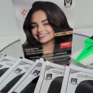 Radico Herbal based Hair Colour(Black Henna) 6 sachets