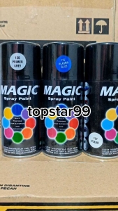 Pilok Pilox Pylox Cat Magic Paket 3 Kaleng Plasma Blue 116 Metallic Primer Grey 120 Clear 101 300Cc