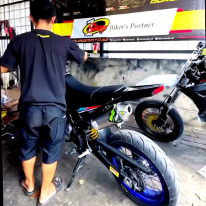 Knalpot Norifumi Rocket4 Titanium: Pilihan Terbaik untuk Motor CRF150L, KLX150, WR155, DTracker Viar, dan Cross X 150