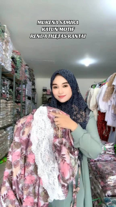 Mukenah Samira Terusan + Free Tas