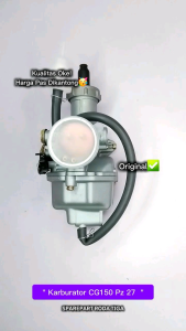 karburator PZ27 carburator viar 150cc (GS 26B) roda tiga sparepart