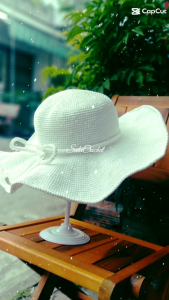 Nón vòng đầu 55cm vành 10cm