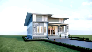 แบบบ้านโมเดิร์น 1 ชั้น