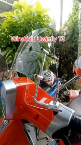 Kaca Depan Uwinfly T3 & Flyscreen Vespa Uwinfly T3