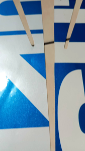 STRIPING LIST STIKER SATRIA FU FI TAHUN 2019 BIRU SERIES GP