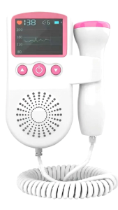 Hổ Trợ Cho Mẹ Bầu Máy Nghe Tim Thai Máy Đo Tim Thiết Bị Nghe Thai Cầm Tay Tại Nhà Fetal Doppler JSL- T501