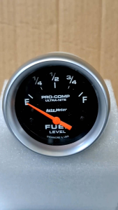 เกจวัดระดับน้ำมัน Fuel Level หน้าเกจ 2.5 นิ้ว หน้าขาวและหน้าดำ