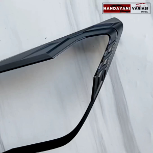 Garnish Cover Lampu Depan Ayla 2023 & 2024 Hitam Doff