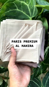Hijab Segi Empat Paris Premium Pinggiran Full Jahit