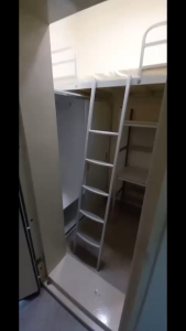 Loft bed customize singapore for helper room