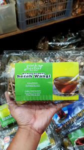 Wedang sereh wangi - minuman herbal alami praktis - wedang rempah dengan gula batu - minuman praktis isi 10 - minuman kesehatan khas kota Jogja