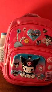 TAS ANAK PEREMPUAN SD TK PAUD 3D LED KUROMI