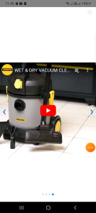 Krisbow Penghisap Debu Basah Dan Kering Vakum Cleaner 12 Liter