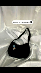 Tas Selempang Canvas Polos Slingbag Wanita Remaja Cute Korean canvas