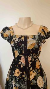 Made in Vietnam Elegant floral dress luxury inspiredpadded Formal Dress
