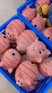 Heo lợn đất tiết kiệm cho bé - 20 mẫu heo đất siêu nhân hoạt hình ngộ nghĩnh - Gốn Hạnh Bát tràng