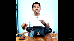 Vioners Tas Selempang Pria Terbaru Warna Netral Waterproof Casual