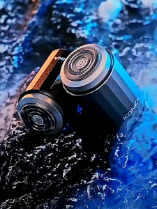 Mini Smart LED Shaver Mashin for Men Waterproof Dual Floating Blade Rechargeable Very Clean Shave [ Ready to Malaysia ]