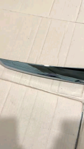 Hood Molding List Kap Mesin Avanza Xenia Veloz VVTI Lama 2008 2009 2010 2011 Chrome Model Ganti