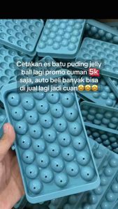 PREMIUM Cetakan Es Batu Kubus Kotak Diamon Jelly Agar Ice Cube Tray 96 Grid 33 grid Jelli Baking Mpasi Kulkas