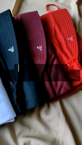 Krudung Blush Hijab & Kerudung Pita Tertutup Rabbani KW: Bahan Kaos Murah untuk TK, SD, SMP, SMA