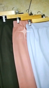 Rok span hitam bahan scuba premium ukuran Standar