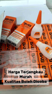 ( Paket Promo ) 3010& 25 Pcs Lem Korea BYB BOND Murah / Lem Cair Corea