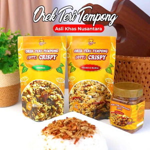 Orek Teri Tempong Crispy Pedas - Orek Teri Nasi Crispy Pedas
