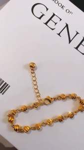 Gelang Xuping Bola Ukir CXB401: Kualitas & Desain Unik