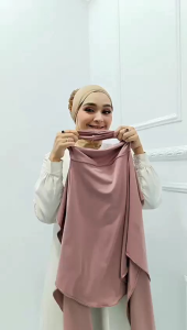 Pashmina Inner Oval Bando Jersey || Pashmina Inner Oval Bando Inara || ukuran 180cmX70cm