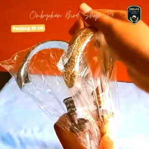 gantungan cobra dan pion replika kandang sangkar burung