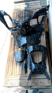 Panel Inner Cover Center & Tutup Tanki PCX 150 Karbon