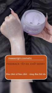 CHÍNH HÃNG -TẨY TẾ BÀO DA CHẾT BERRY BODY TRENDY - MEEA PREMIUM TẨY TẾ BÀO CHẾT BODY LÀM SẠCH SÂU