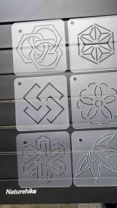 Khuôn Thêu Mẫu Sashiko – Quilting Size Nhỏ (Họa Tiết Hoa & Hình Học Truyền Thống Nhật Bản)