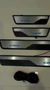 SILL PLATE/SILLPLATE SAMPING LAMPU/SIDE SCUFF PLATE LED CRV TURBO 2017 2018 2019 2020 2021 2022 2023 TANPA LED