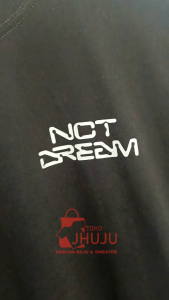 Baju Kaos Katun Jaemin Nct Dream Logo Kiri Nama Nomor Member Silver DB