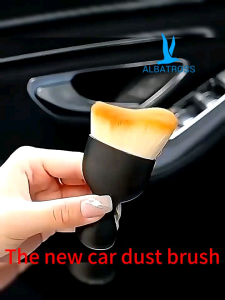 Sikat Pembersih Interior Mobil Gagang Pendek Bahan Nilon / Dust Remover / Car Cleaning Interior Brush Premium Quality