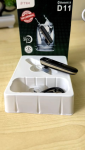 TRM D11 Wireless Earpiece Bluetooth 5.0 Long Battery Life 230mAh 30H Call Time IPX5 Ready 50 Days Standby 2 Year Warranty
